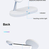 3-in-1 Charger Stand – Fast Wireless Charging for iPhone, Watch & AirPods