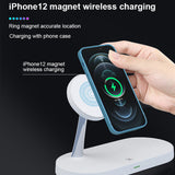 3-in-1 Charger Stand – Fast Wireless Charging for iPhone, Watch & AirPods